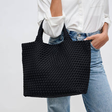 Load image into Gallery viewer, Sky's The Limit - Medium Woven Neoprene Tote - Backwards Boutique