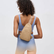 Load image into Gallery viewer, Beyond The Horizon - Woven Neoprene Sling Backpack - Backwards Boutique