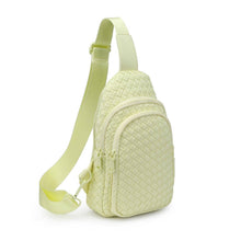 Load image into Gallery viewer, Beyond The Horizon - Woven Neoprene Sling Backpack - Backwards Boutique
