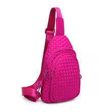 Load image into Gallery viewer, Beyond The Horizon - Woven Neoprene Sling Backpack - Backwards Boutique