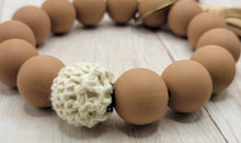 Load image into Gallery viewer, Boho Brown Wristlet Key Chain - Backwards Boutique