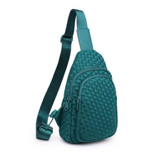 Load image into Gallery viewer, Beyond The Horizon - Woven Neoprene Sling Backpack - Backwards Boutique