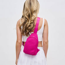 Load image into Gallery viewer, Beyond The Horizon - Woven Neoprene Sling Backpack - Backwards Boutique