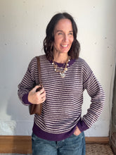 Load image into Gallery viewer, Sally's Color Trimmed Sweater