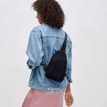 Load image into Gallery viewer, Beyond The Horizon - Woven Neoprene Sling Backpack - Backwards Boutique