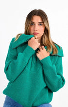 Load image into Gallery viewer, Amy&#39;s Zip Up Sweater - Backwards Boutique 