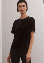 Load image into Gallery viewer, Z Supply Simone Velvet Tee - Backwards Boutique 