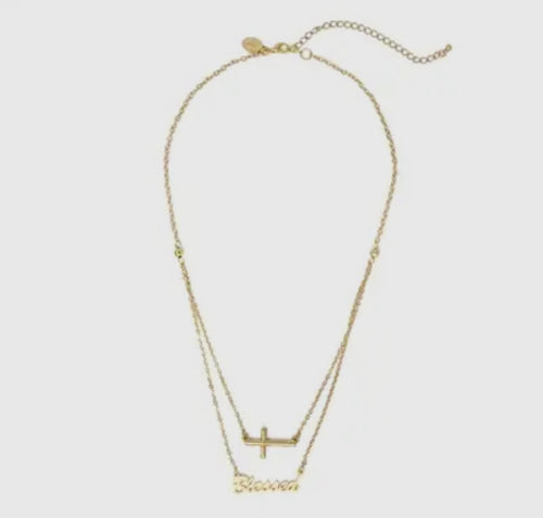 Hope’s Layered Necklaces - Backwards Boutique 