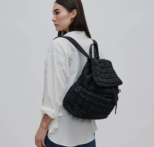 Vitality Quilted Backpack - Backwards Boutique 