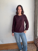 Load image into Gallery viewer, Miranda's Henley Sweater