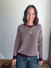 Load image into Gallery viewer, Sally's Color Trimmed Sweater