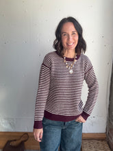 Load image into Gallery viewer, Sally's Color Trimmed Sweater
