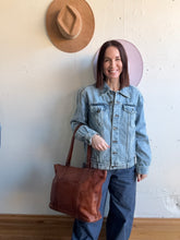 Load image into Gallery viewer, KUT From The Kloth Emmy Boyfriend Jean Jacket - Backwards Boutique