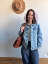Load image into Gallery viewer, KUT From The Kloth Emmy Boyfriend Jean Jacket - Backwards Boutique