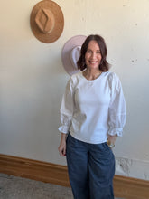Load image into Gallery viewer, Liverpool 3 Quarter Sleeve Top - Backwards Boutique