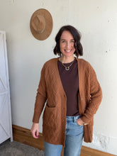 Load image into Gallery viewer, Norma's Crisp Pumpkin Cardigan's - Backwards Boutique