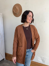 Load image into Gallery viewer, Norma's Crisp Pumpkin Cardigan's - Backwards Boutique