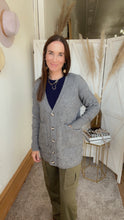 Load image into Gallery viewer, Norma's Crisp Pumpkin Cardigan's - Backwards Boutique