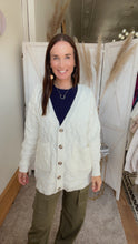Load image into Gallery viewer, Norma's Crisp Pumpkin Cardigan's - Backwards Boutique