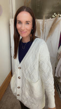 Load image into Gallery viewer, Norma's Crisp Pumpkin Cardigan's - Backwards Boutique