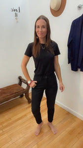 Kut from the Kloth Rachael Black Jeans - Backwards Boutique 