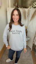 Load image into Gallery viewer, Small Town Proud Sweatshirt - Backwards Boutique 