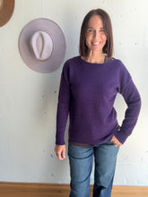 Load image into Gallery viewer, Monica's Boat Neck Sweater - Backwards Boutique