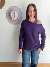 Load image into Gallery viewer, Monica's Boat Neck Sweater - Backwards Boutique