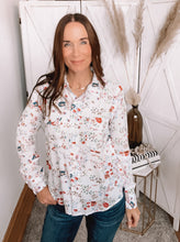 Load image into Gallery viewer, Tessa&#39;s Floral Shirt - Backwards Boutique 