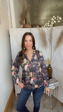 Load image into Gallery viewer, Gemma Floral Blouse - Backwards Boutique 