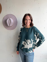 Load image into Gallery viewer, Petals & Pumpkins Sweater - Backwards Boutique