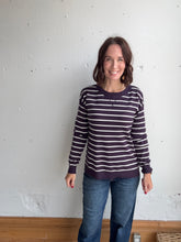 Load image into Gallery viewer, Olivia's Striped Long Sleeve - Backwards Boutique