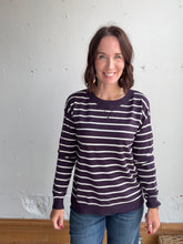 Load image into Gallery viewer, Olivia's Striped Long Sleeve - Backwards Boutique