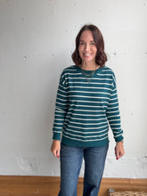 Load image into Gallery viewer, Olivia's Striped Long Sleeve - Backwards Boutique