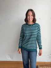 Load image into Gallery viewer, Olivia's Striped Long Sleeve - Backwards Boutique