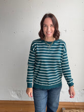Load image into Gallery viewer, Olivia's Striped Long Sleeve - Backwards Boutique