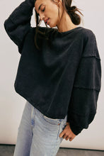 Load image into Gallery viewer, We The Free People Total Eclipse Longsleeve - Backwards Boutique