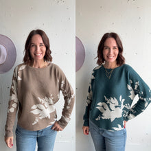 Load image into Gallery viewer, Petals & Pumpkins Sweater - Backwards Boutique