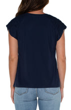 Load image into Gallery viewer, Liverpool Smock Shoulder Top - Backwards Boutique