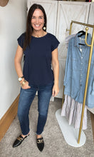 Load image into Gallery viewer, Liverpool Smock Shoulder Top - Backwards Boutique