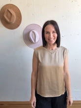 Load image into Gallery viewer, Liverpool Sleeveless Woven Knit Top - Backwards Boutique