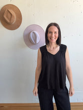 Load image into Gallery viewer, Liverpool Sleeveless Shirred Detail Top - Backwards Boutique