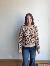 Load image into Gallery viewer, KUT Gisela Animal Print Sweater - Backwards Boutique
