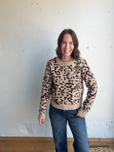 Load image into Gallery viewer, KUT Gisela Animal Print Sweater - Backwards Boutique