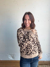 Load image into Gallery viewer, KUT Gisela Animal Print Sweater - Backwards Boutique