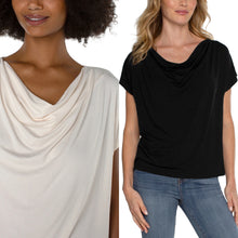 Load image into Gallery viewer, Liverpool Cowl Neck - Backwards Boutique