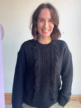 Load image into Gallery viewer, Liverpool Sweater With Fringe - Backwards Boutique