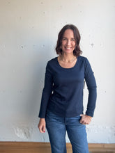 Load image into Gallery viewer, Liverpool Long Sleeve Scoop Neck Top - Backwards Boutique