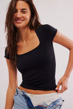 Load image into Gallery viewer, We The Free People Clean Lines Baby Tee - Backwards Boutique