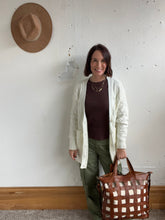 Load image into Gallery viewer, Norma's Crisp Pumpkin Cardigan's - Backwards Boutique